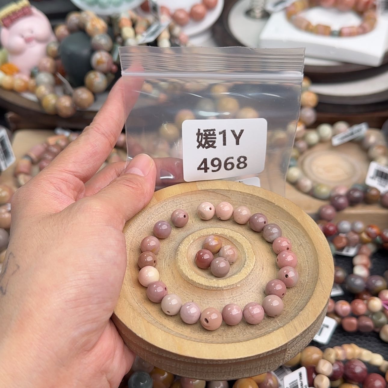 【闪购商品】未镶嵌手链石英质玉胖**了