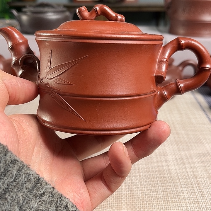 黄***眼茶杯紫砂宜兴原矿手工紫砂壶