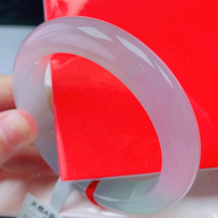 翡翠未镶嵌手镯52圈