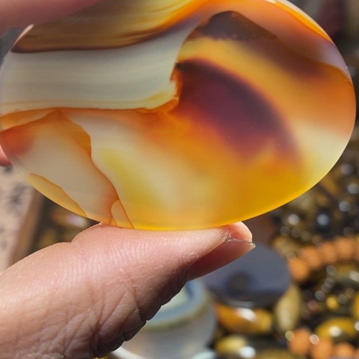 玛瑙/玉髓未镶嵌吊坠(不含链)