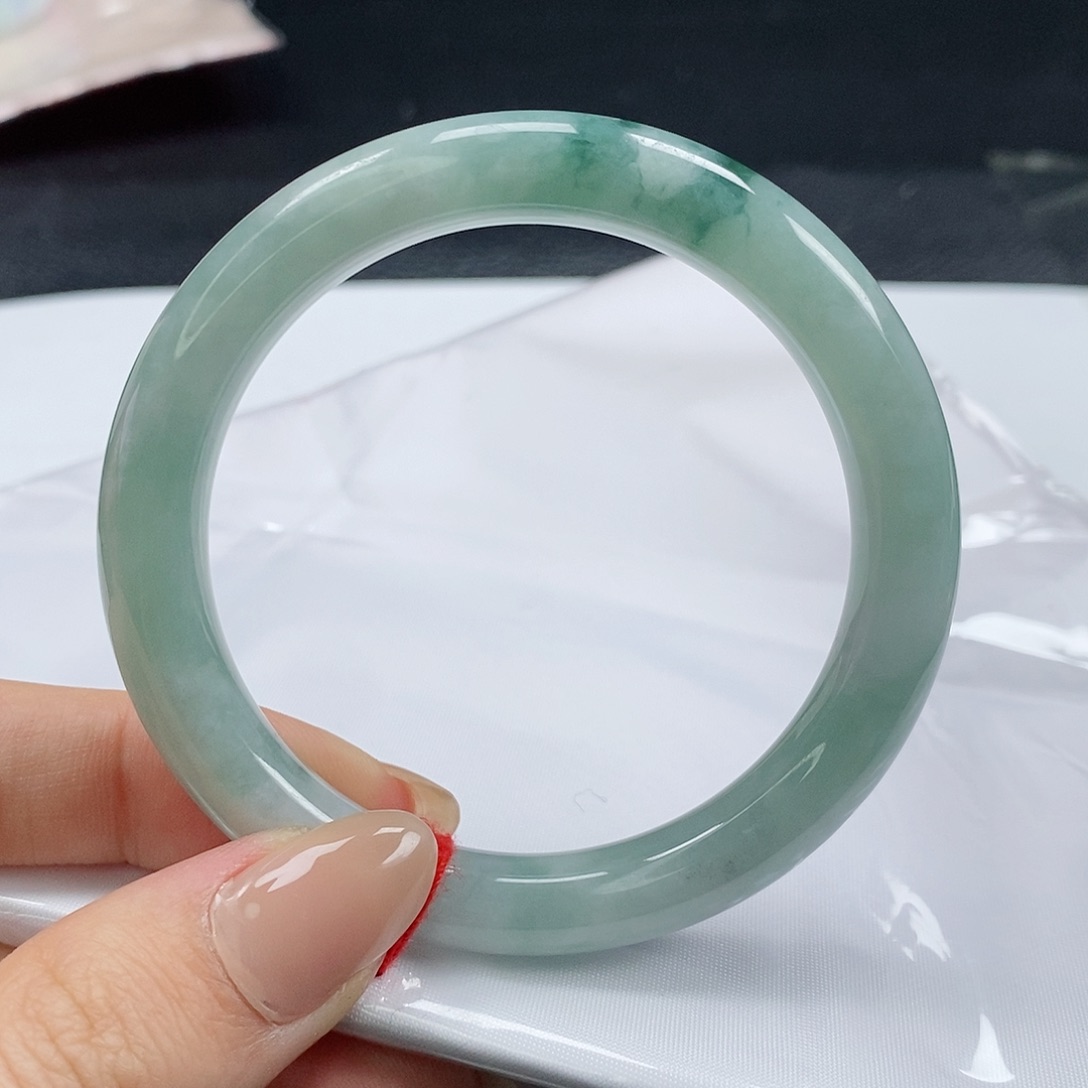 【闪购商品】翡翠手镯（圆镯）未镶嵌263号