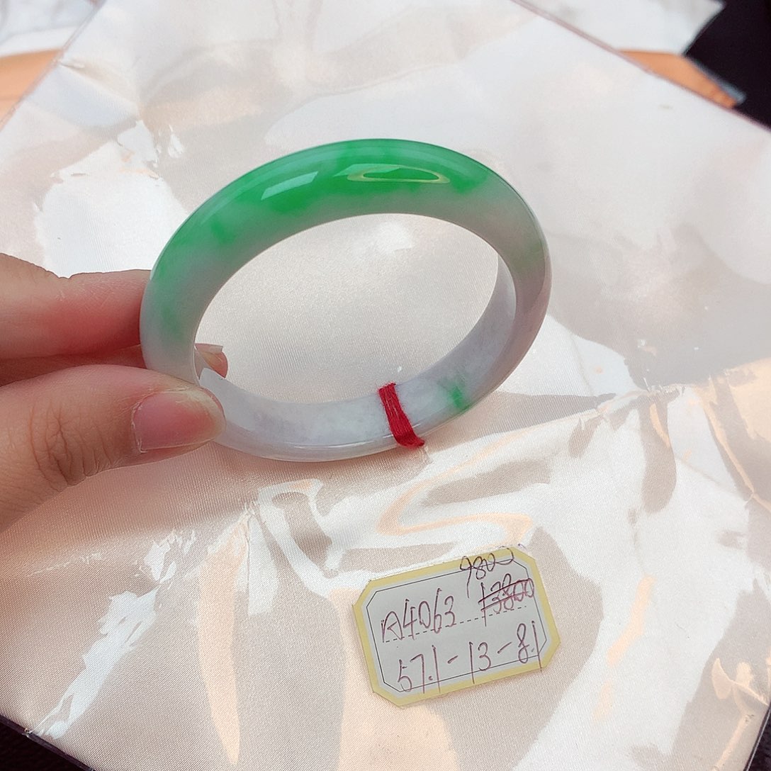 翡翠手镯未镶嵌天然缅甸翡翠A货