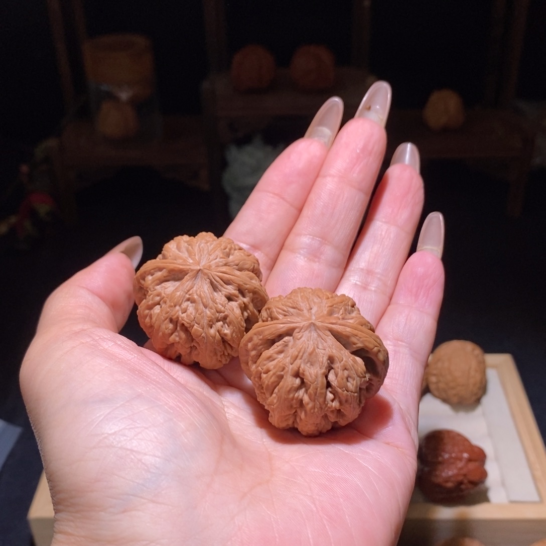 喜***.吊坠文玩核桃粗筋37