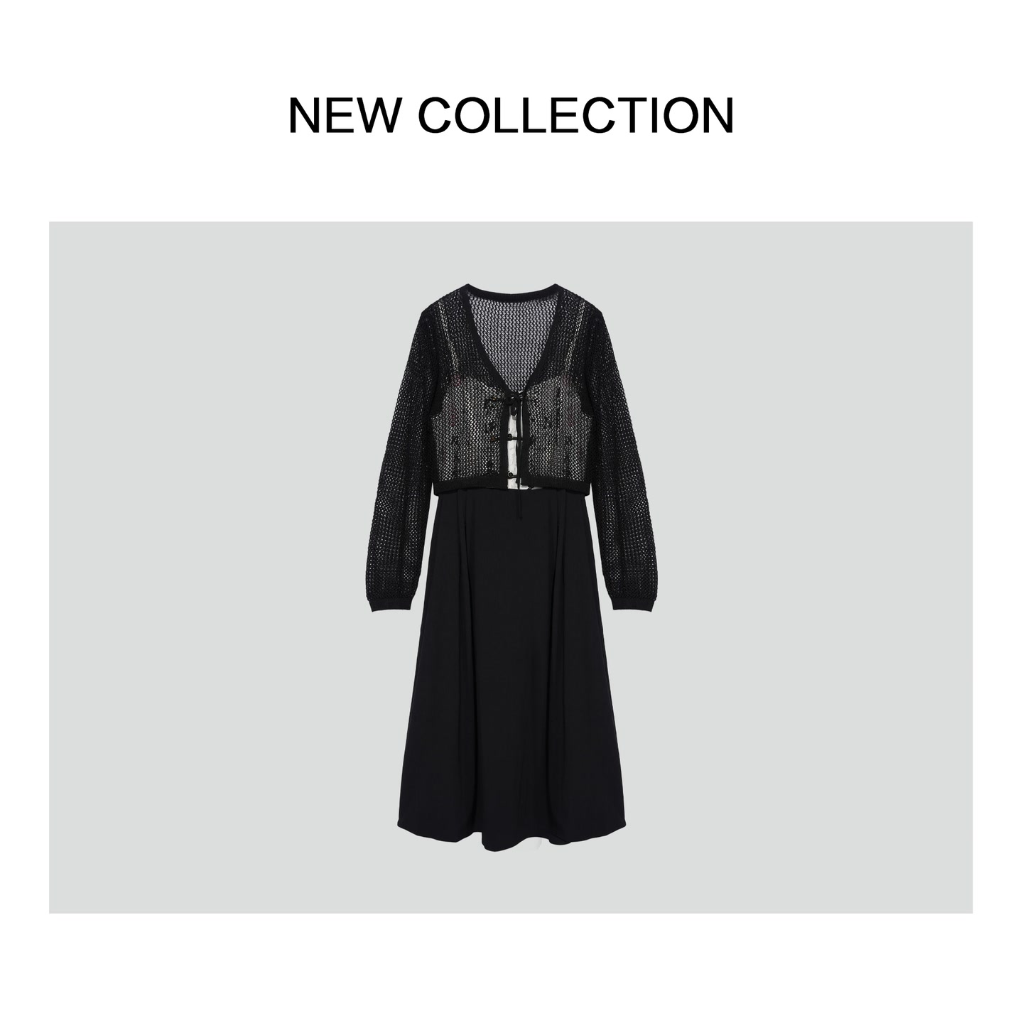 【芳芳专属】L5F26166简约雅致修身连衣裙裙子-6166