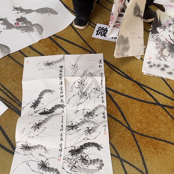 用***2国画25/100贾老师手绘