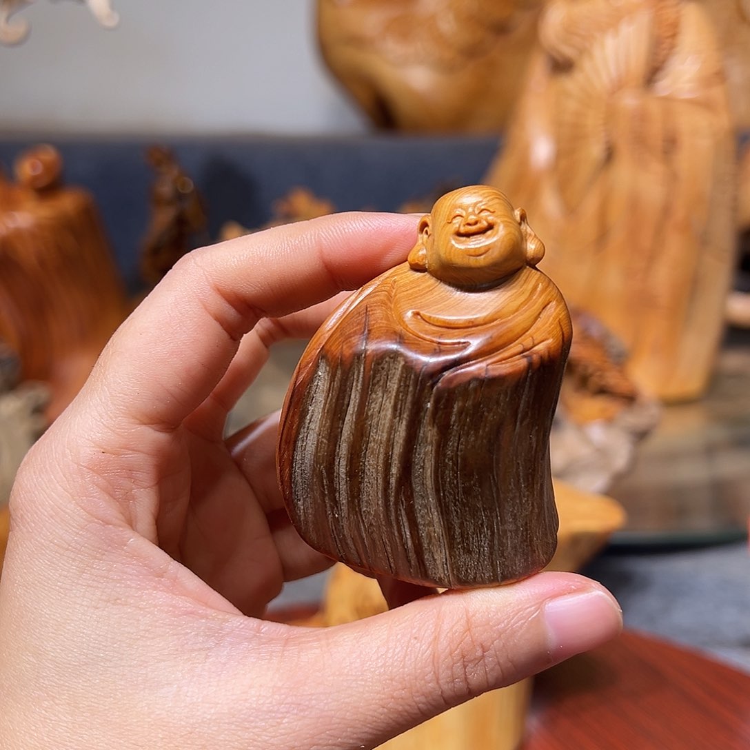 柏木（崖柏）崖柏木手把件摆件