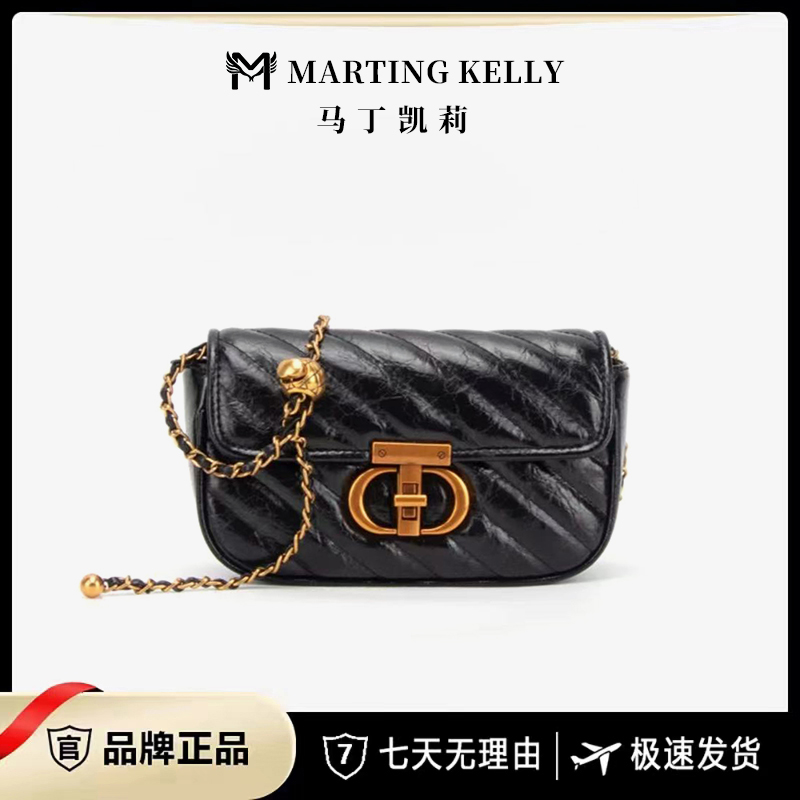 MARTING KELLY 新款百搭单肩斜挎包M103黑色