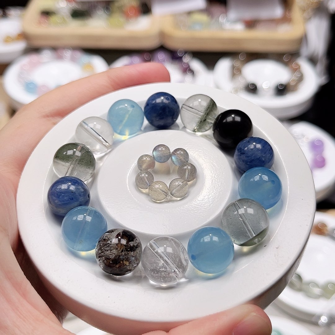 水晶手链未镶嵌天然水晶