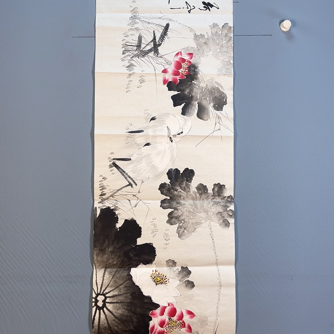 国画327 花开富贵花盛开时的