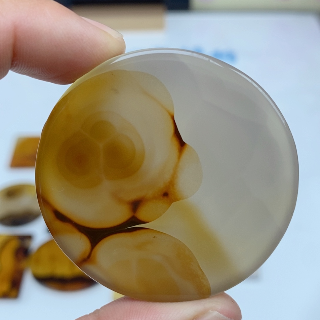 玛瑙/玉髓未镶嵌珠宝半成品