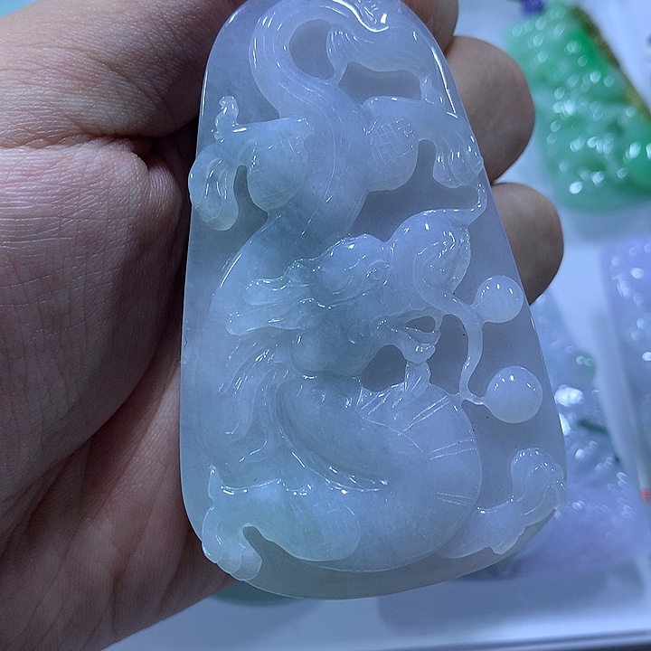 翡翠未镶嵌颈饰天然翡翠A货吊坠