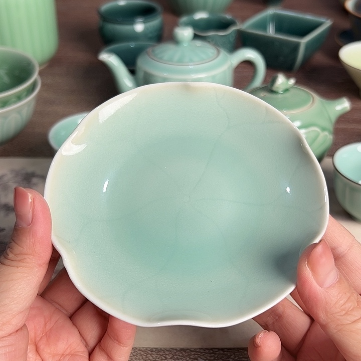 小米茶器龙泉青瓷