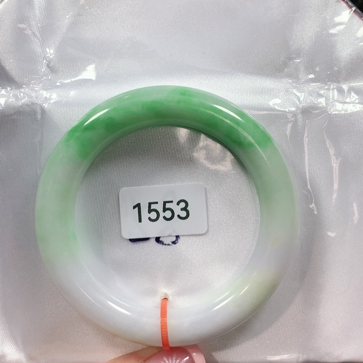 翡翠手镯未镶嵌天然翡翠手镯5203