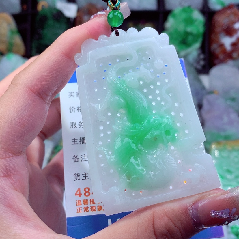 【闪购商品】翡翠颈饰未镶嵌挂件