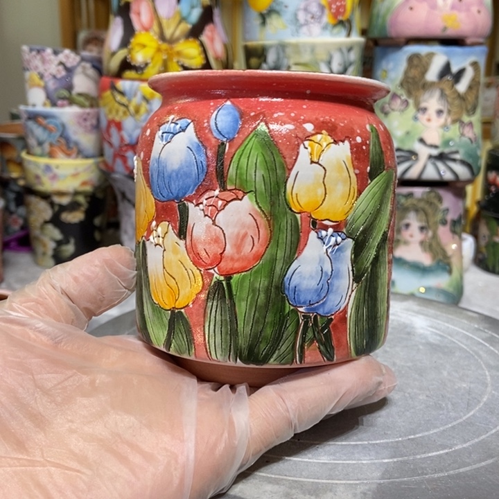 景德镇艺术手绘作品