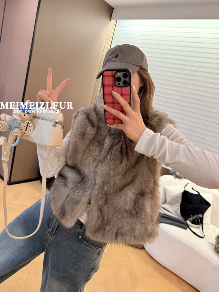 MeiMeiZi·“暖冬物语”加厚保暖宽松休闲百搭女款马甲