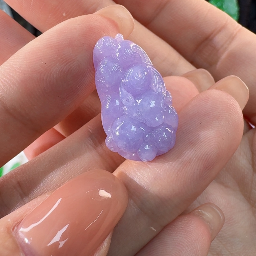 颈饰未镶嵌翡翠吊坠