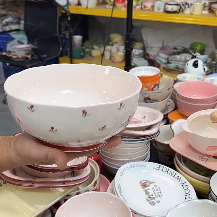 潮州陶瓷餐具微瑕釉下