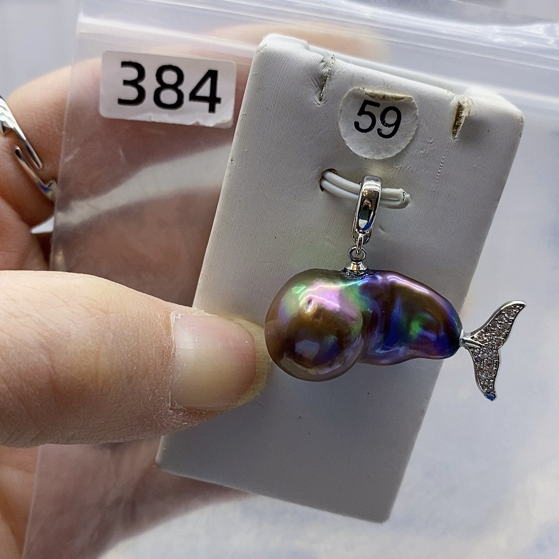 颈饰合金淡水珍珠