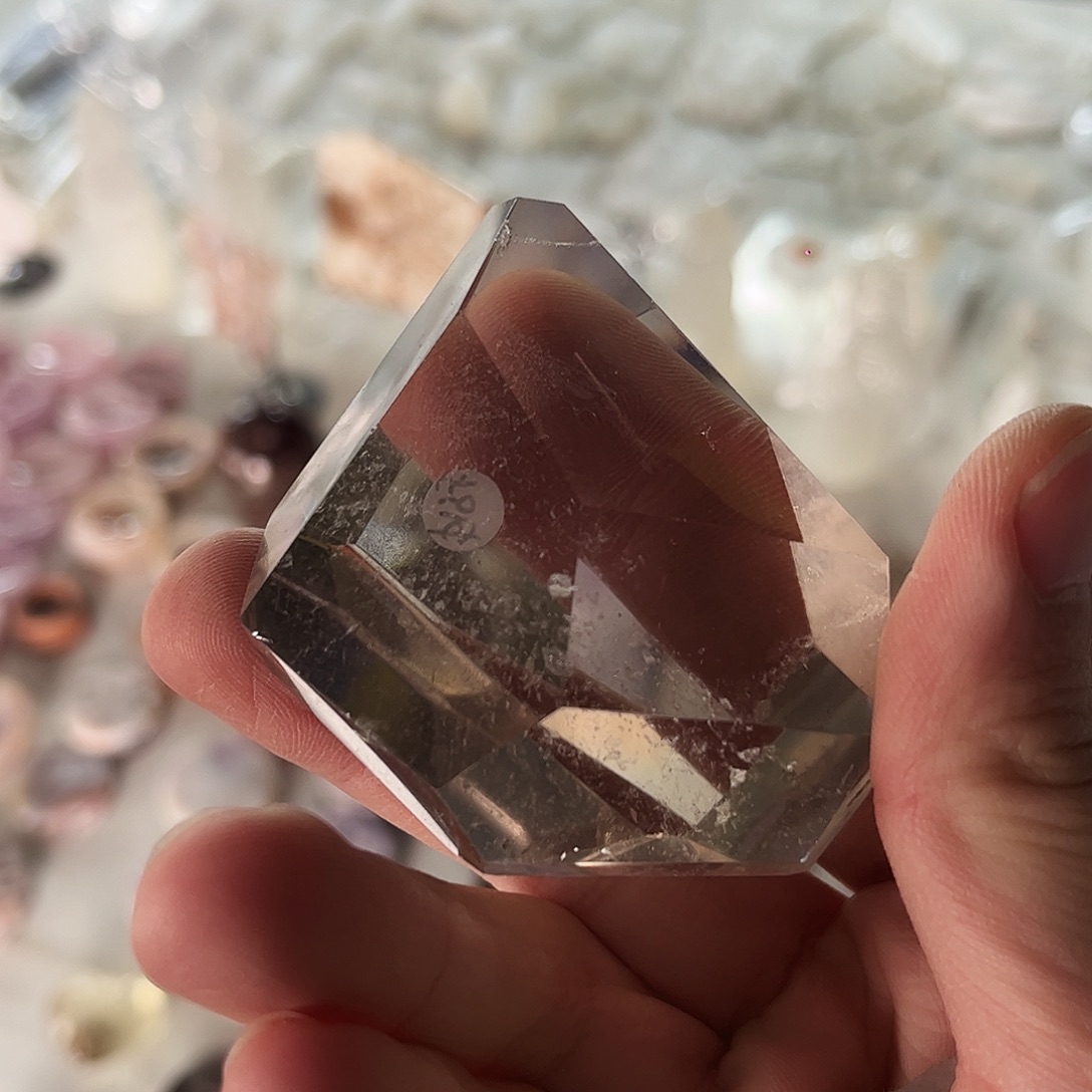 水晶天然水晶微瑕未镶嵌