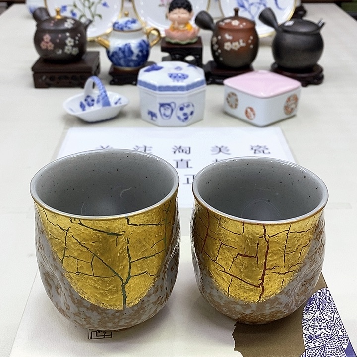 摆件九谷正品保真