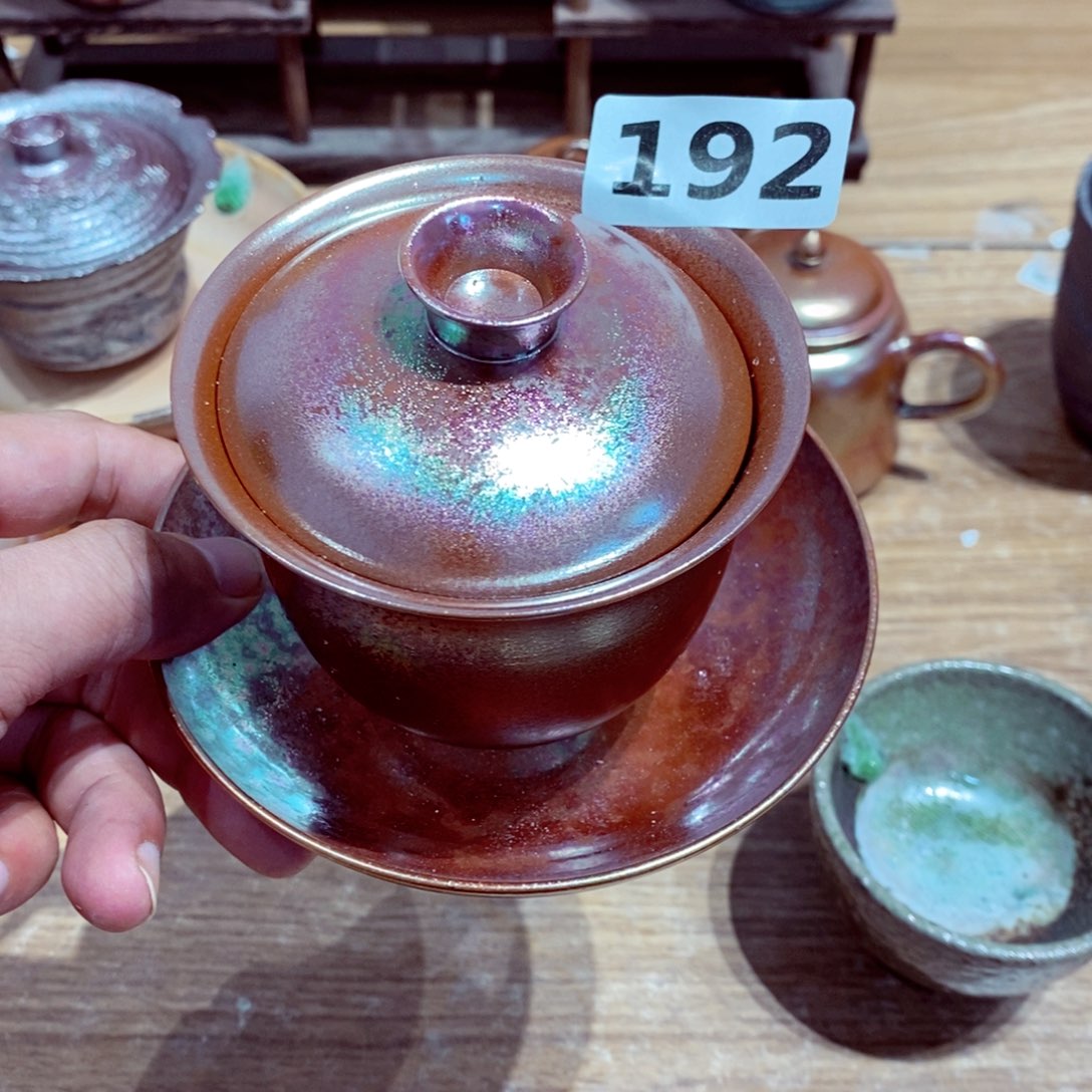 柴烧茶具陶瓷杯子