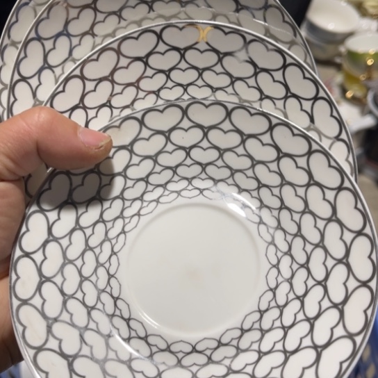 库存陶瓷瑕疵不影响使用13cm