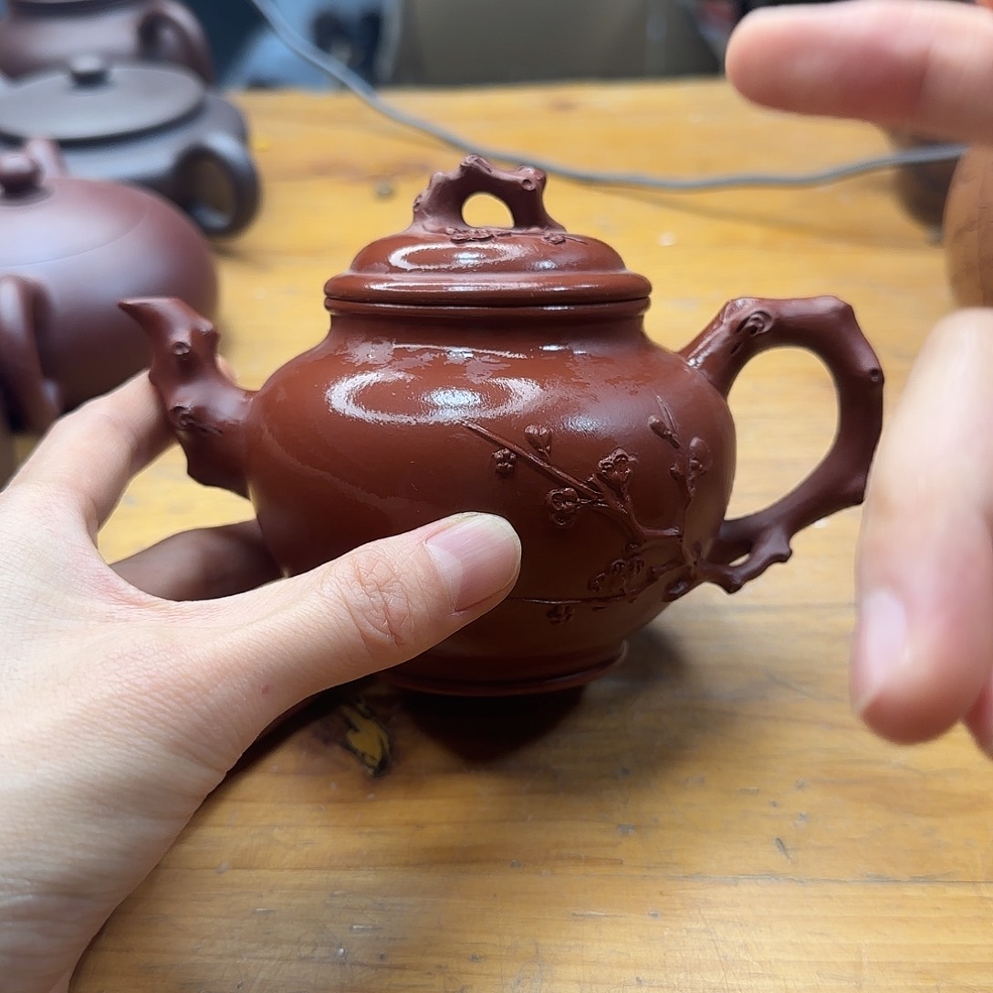 紫砂茶壶民间手艺人全手工制作