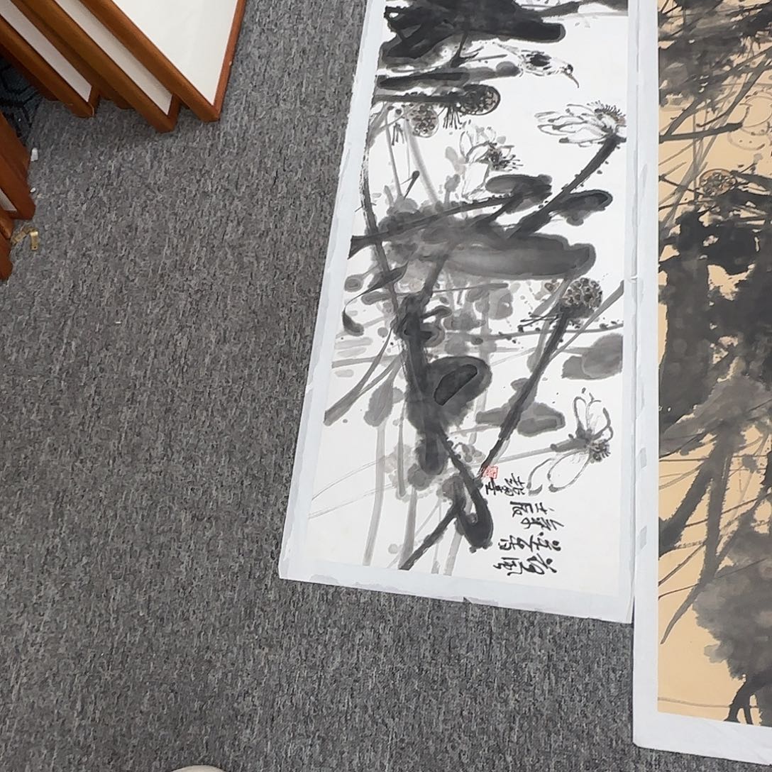 温***风国画郑志超精品软片