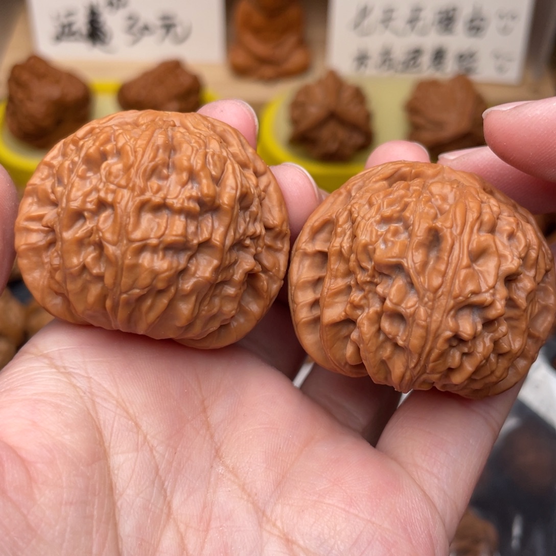 文玩核桃把件狮子41