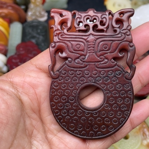 和田玉颈饰未镶嵌28