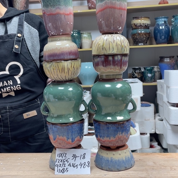 紫砂花盆多肉花盆微瑕18