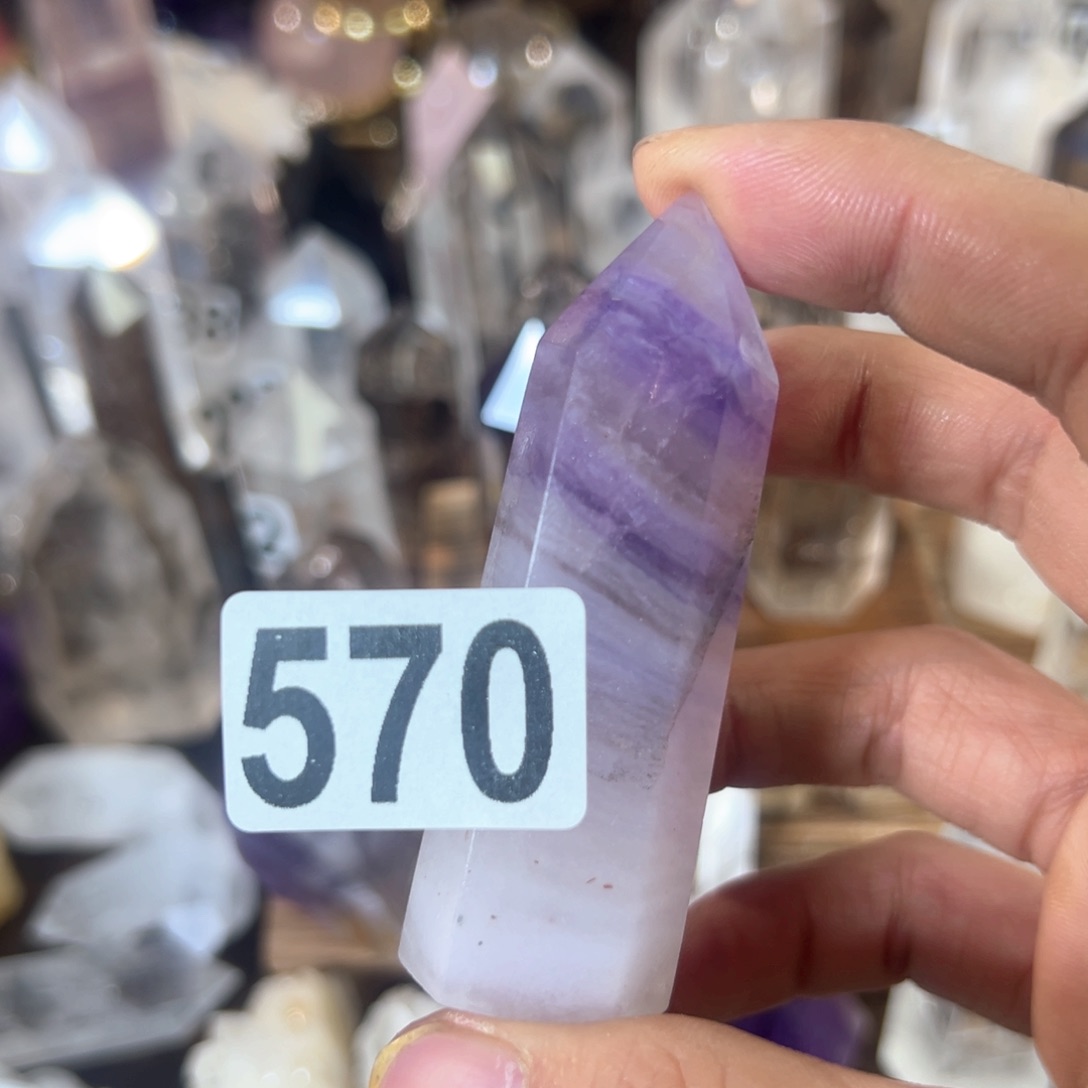 水晶天然水晶，默认微瑕未镶嵌美****事