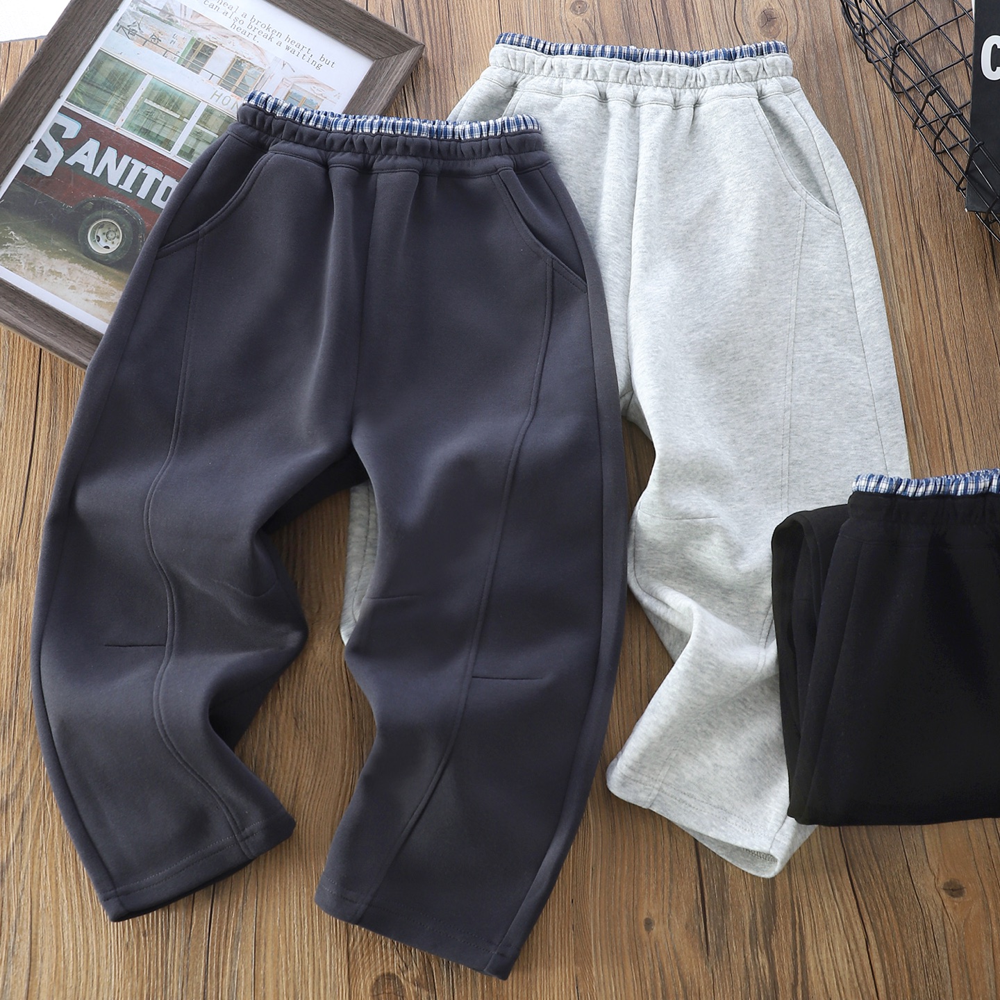 【2025秋款 不加绒5323】长裤跑步男休闲风春秋运动裤秋款裤子卫裤