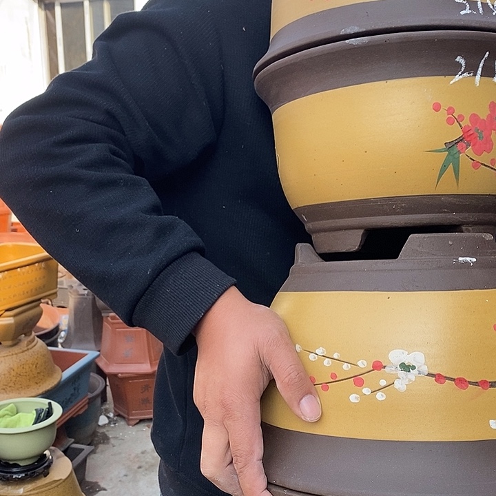 紫砂花盆紫砂艺术