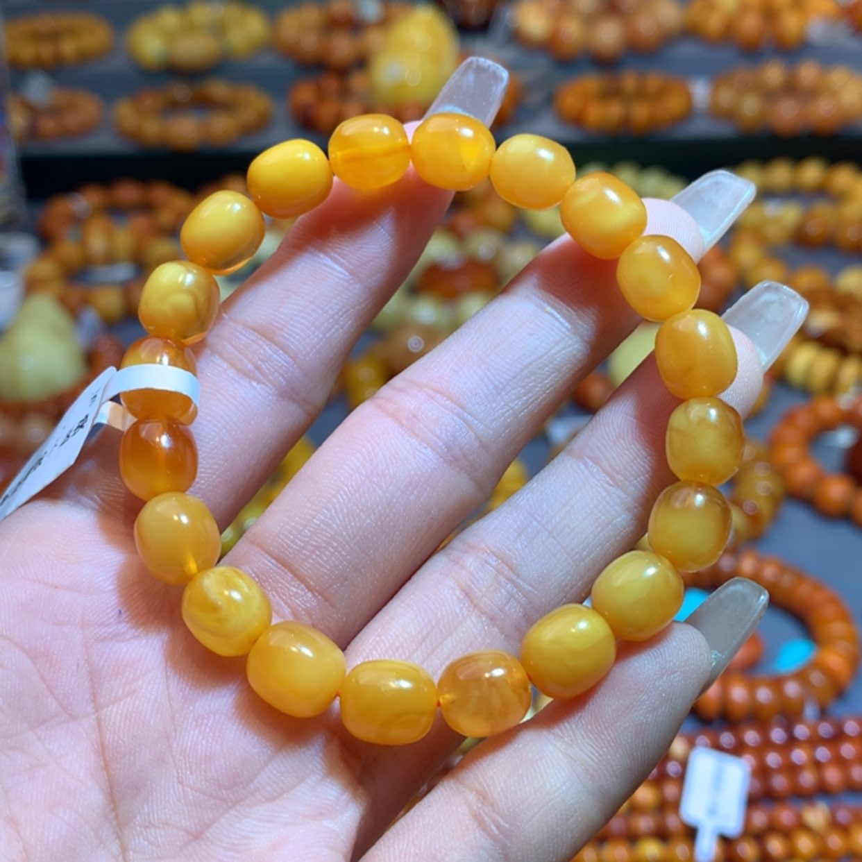 【闪购商品】未镶嵌琥珀手链蜜蜡