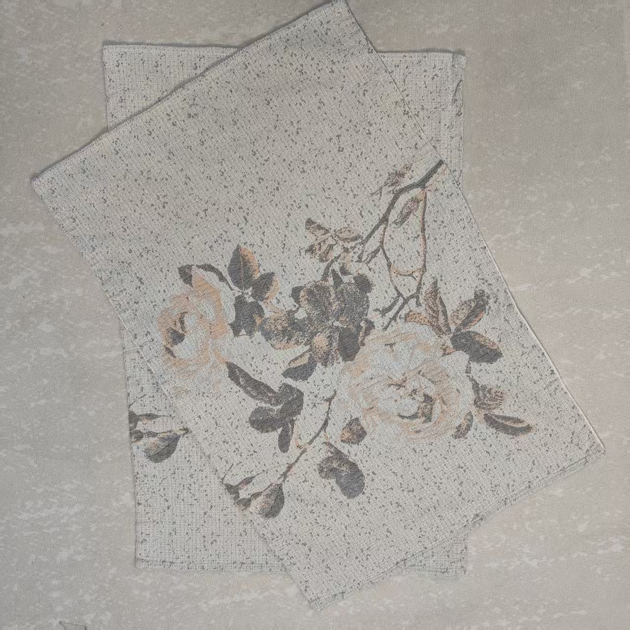 卡奇花枝-罗布麻轻奢亲肤透气枕巾加厚家用