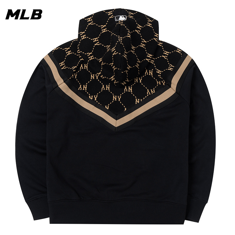 MLB针织夹克情侣装新款时尚潮流休闲服透气运动上衣3ATRM0144