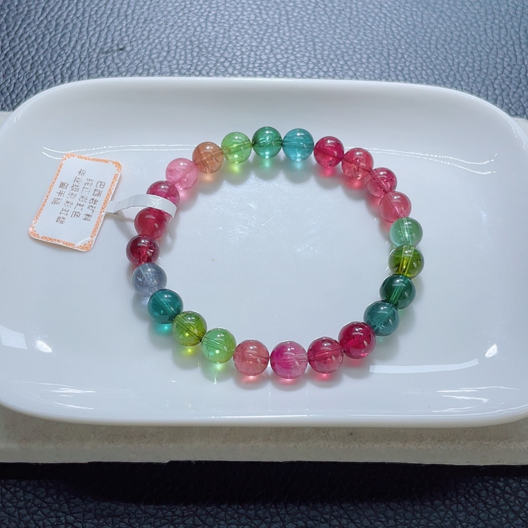 手链未镶嵌碧玺7.8mm左右