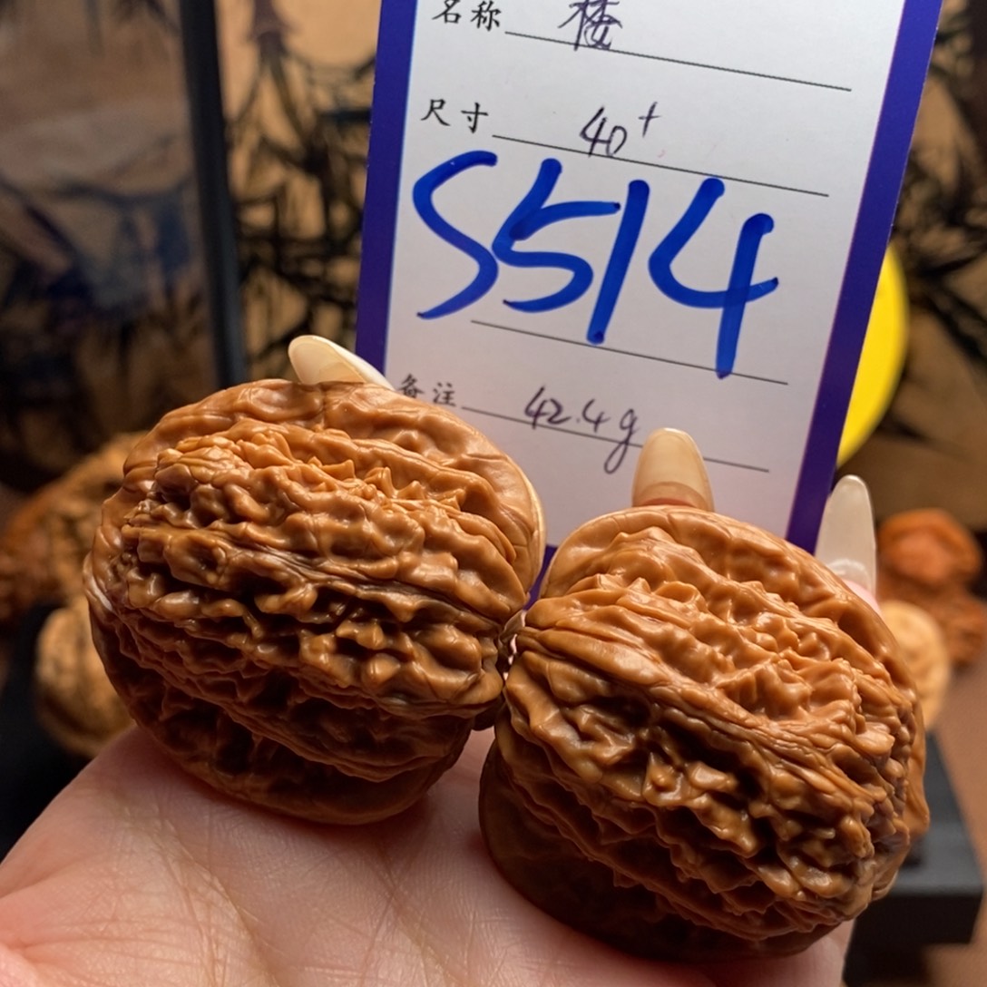 文玩核桃把件楼子40