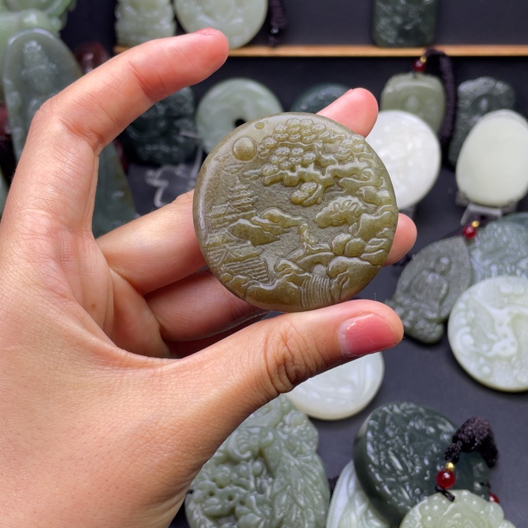 和田玉戒指未镶嵌