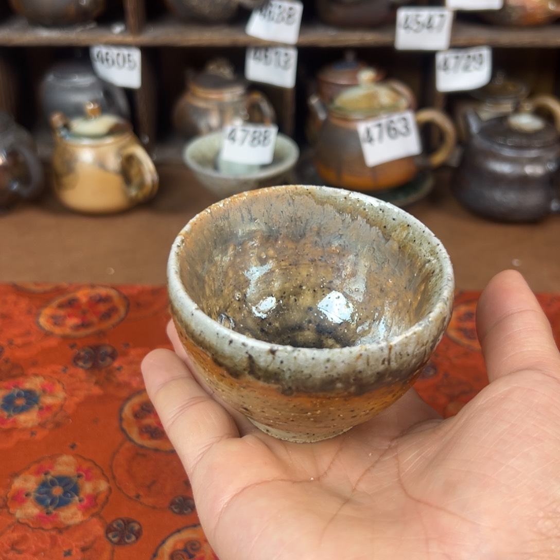 杯柴烧茶器主人杯