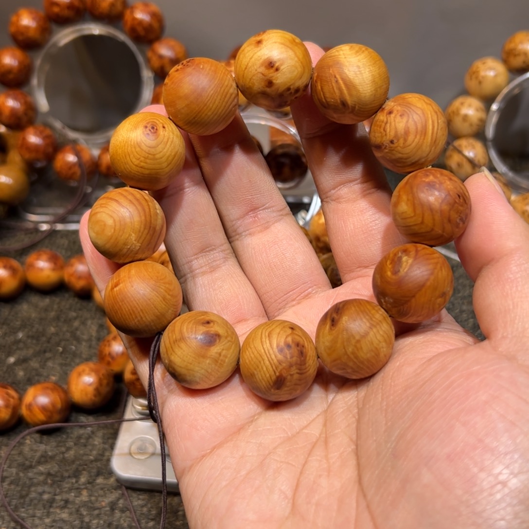 柏木（崖柏）手串/手链2.0原生态打磨不上胶随机发货福利款