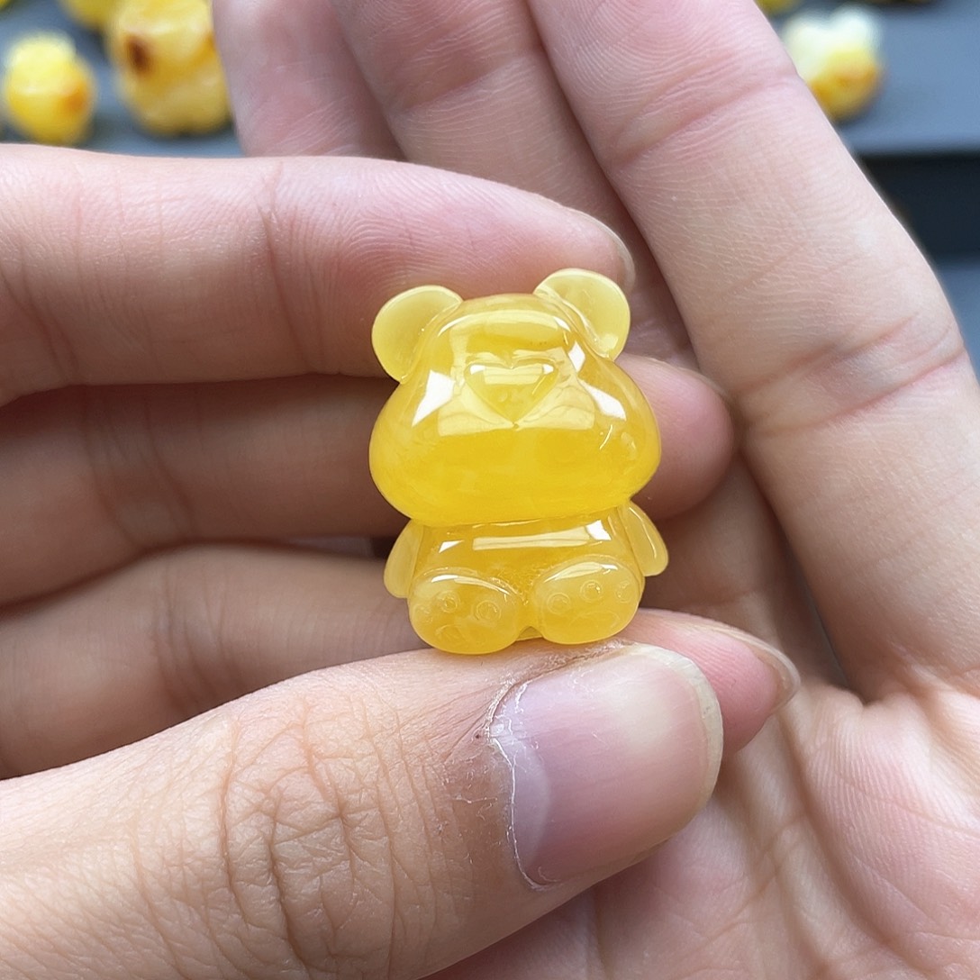 琥珀裸石未镶嵌B**?蜜蜡