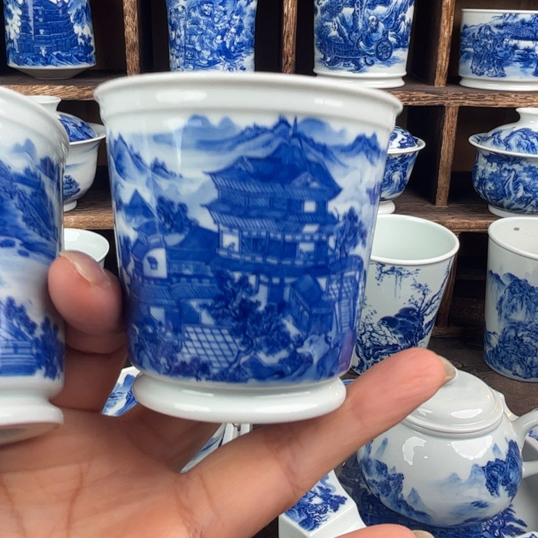 瓷片一笔一墨 叩玉山房