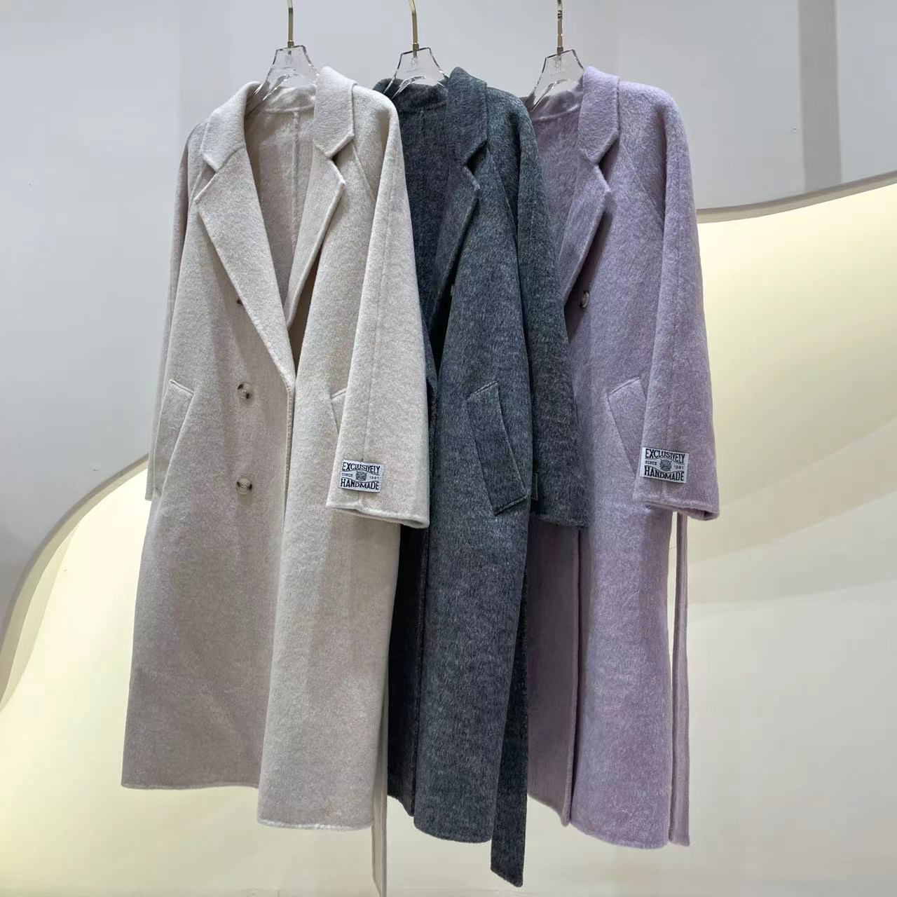 小琪双面毛呢秋冬大衣051-250