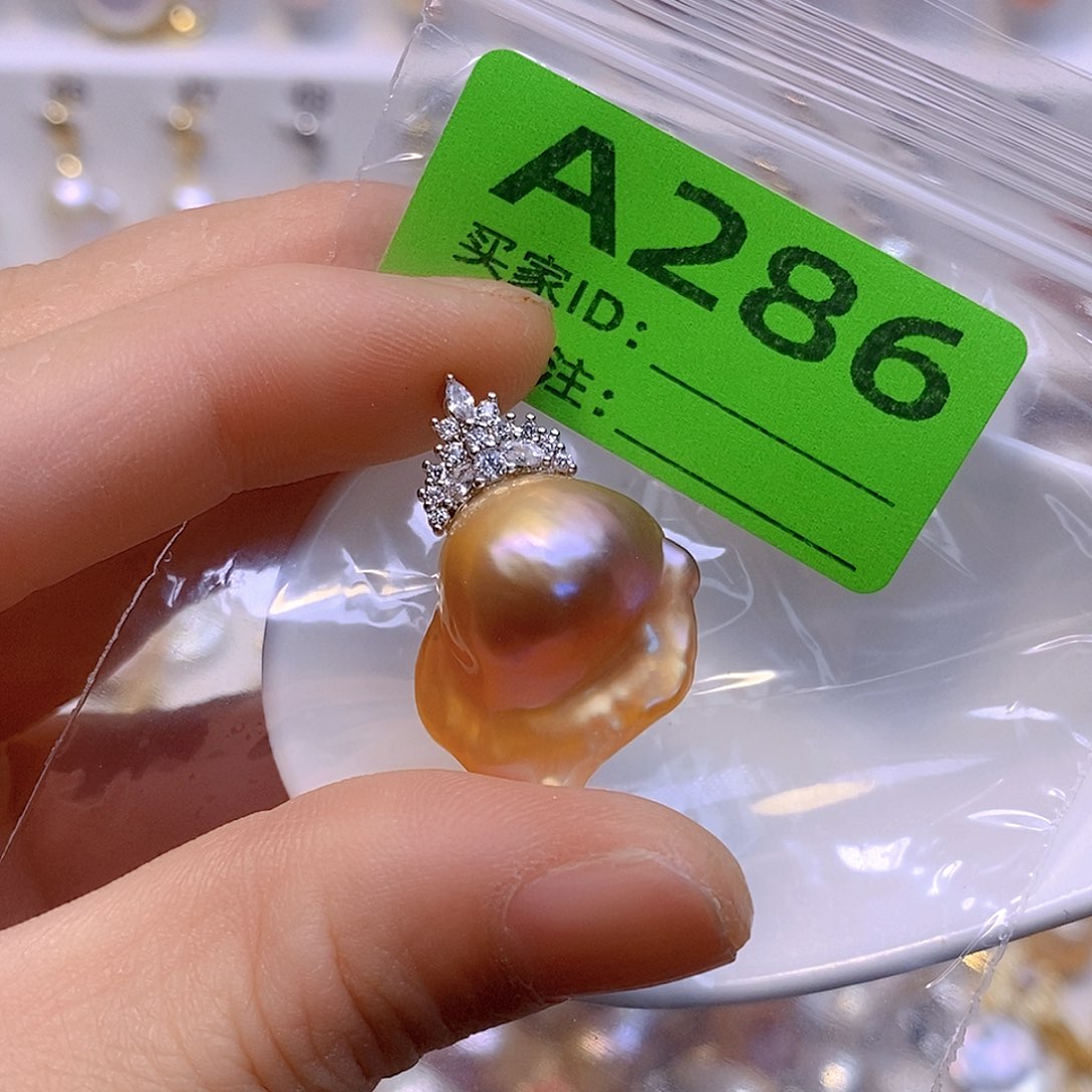 淡水珍珠未镶嵌颈饰