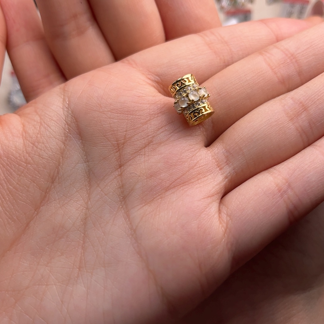 翡翠颈饰银S925镶嵌665888