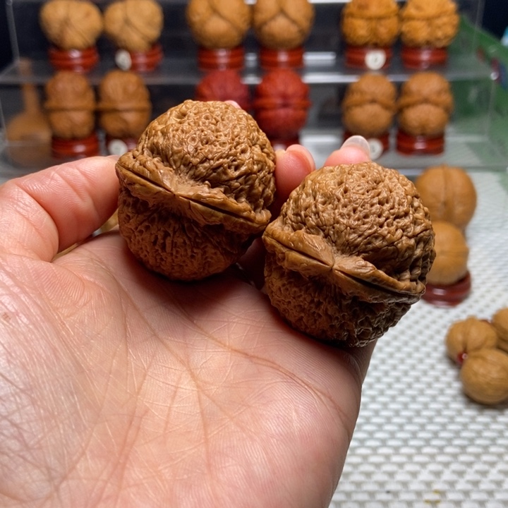 m***y文玩核桃把件5罗汉头