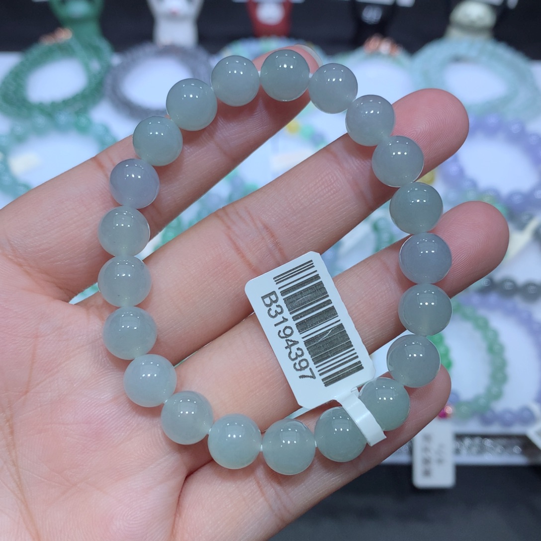 翡翠未镶嵌手串天然